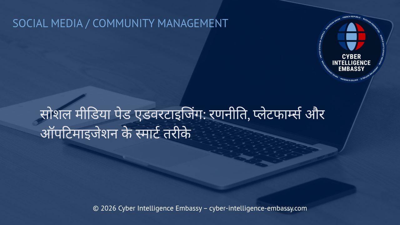 सोशल मीडिया पेड एडवरटाइजिंग: रणनीति, प्लेटफार्म्स और ऑपटिमाइजेशन के स्मार्ट तरीके