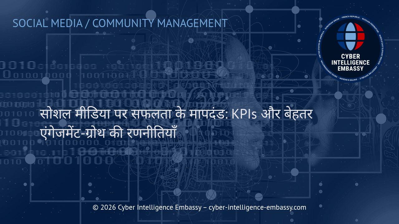 सोशल मीडिया पर सफलता के मापदंड: KPIs और बेहतर एंगेजमेंट-ग्रोथ की रणनीतियाँ