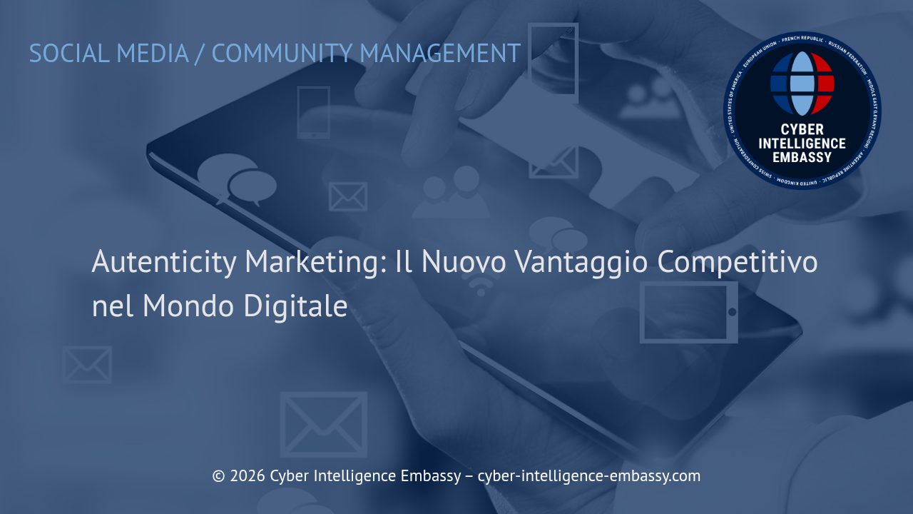 Autenticity Marketing: Il Nuovo Vantaggio Competitivo nel Mondo Digitale