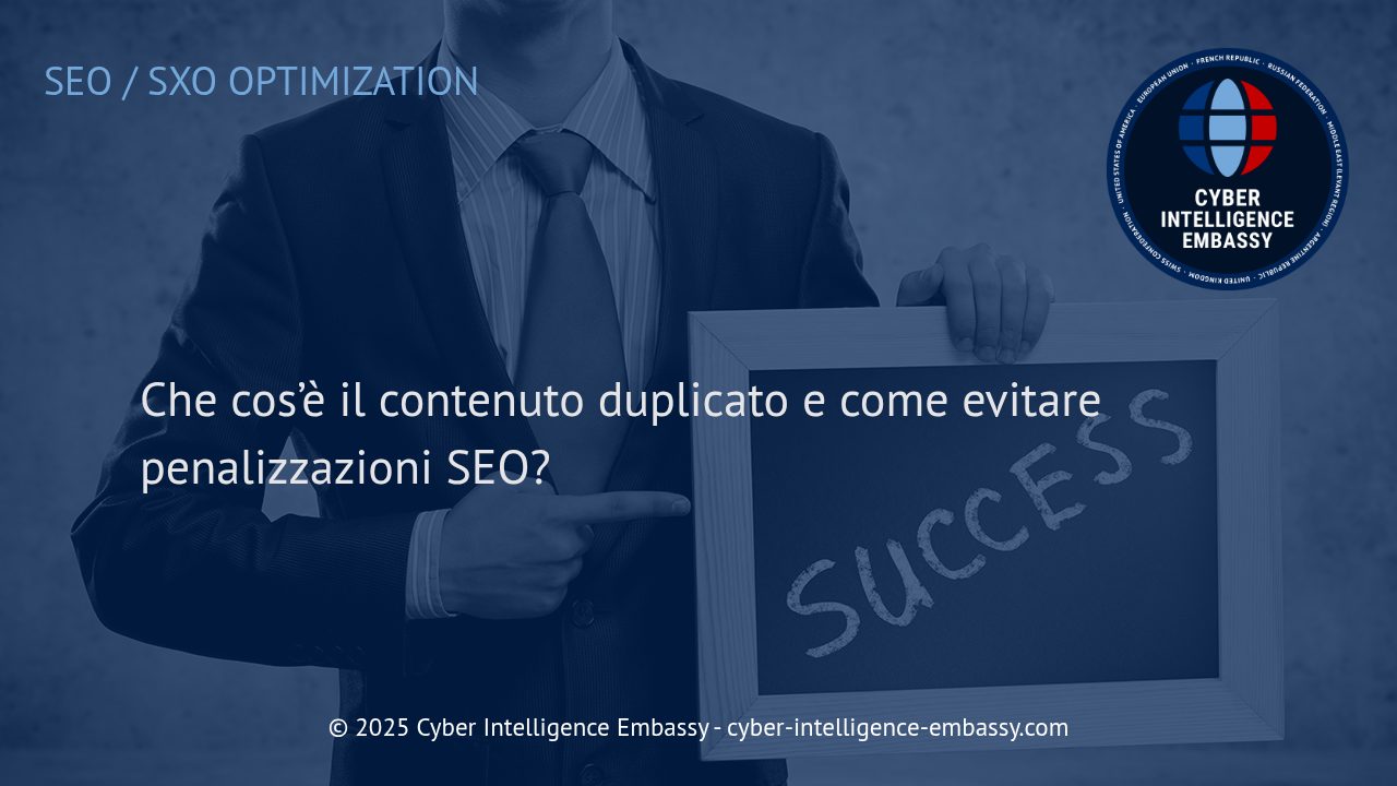 Contenuto Duplicato: Rischi SEO e Strategie Concrete per Proteggere il Tuo Business Online