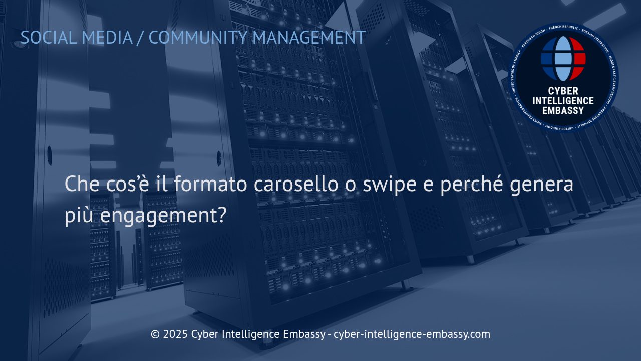 Formato Carosello: La Chiave per Aumentare l'Engagement sui Social Media Aziendali