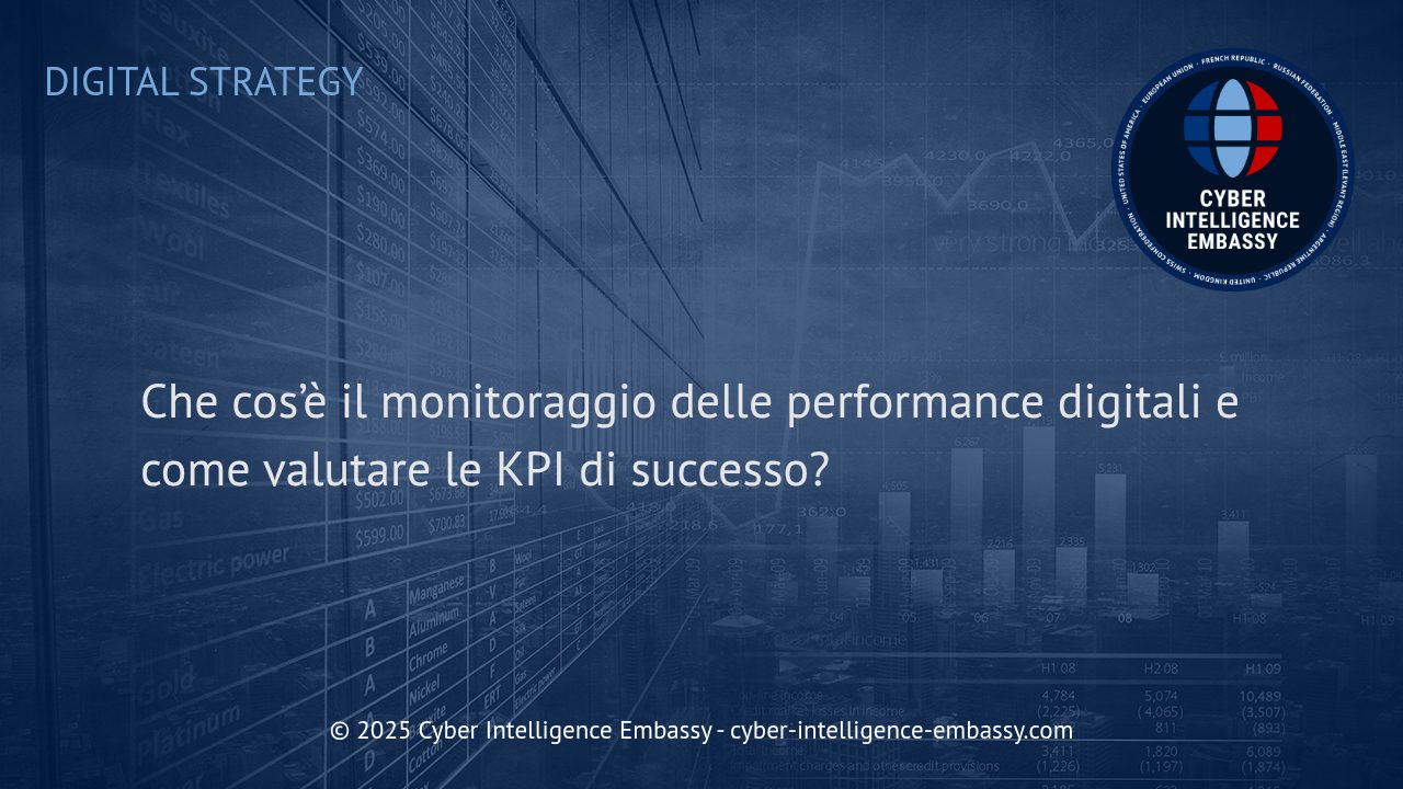 Monitoraggio delle Performance Digitali: Strumenti, KPI e Strategie per il Successo Online