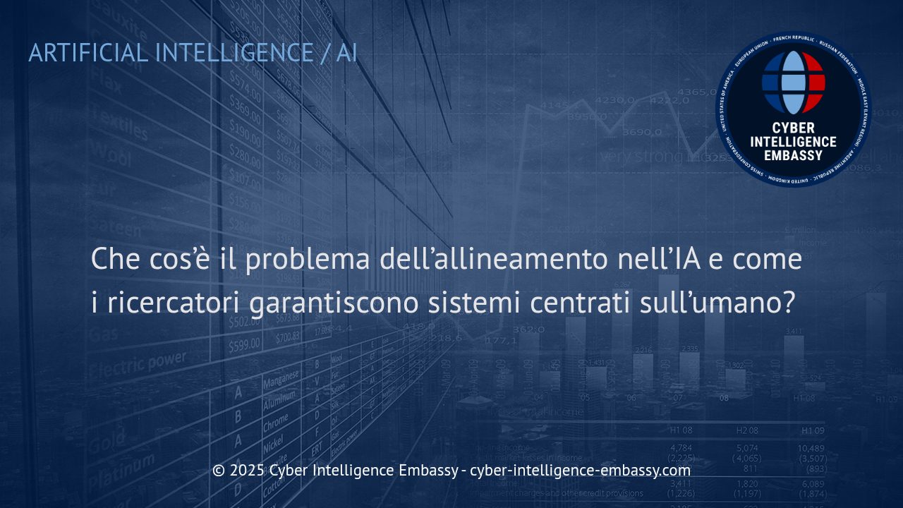 Allineamento dell'Intelligenza Artificiale: Come Garantire Sistemi al Servizio dell'Umano