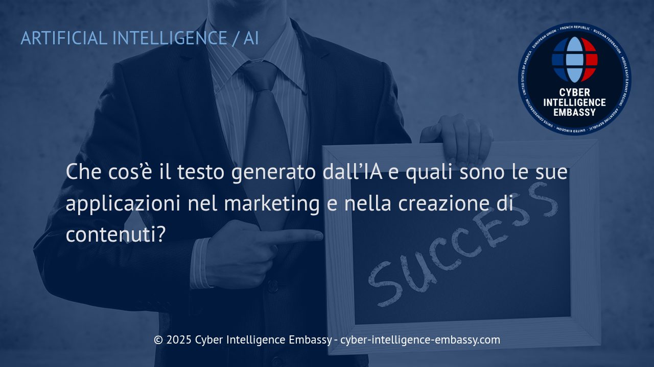Testo Generato dall'IA: Nuove Frontiere per il Marketing e la Creazione di Contenuti