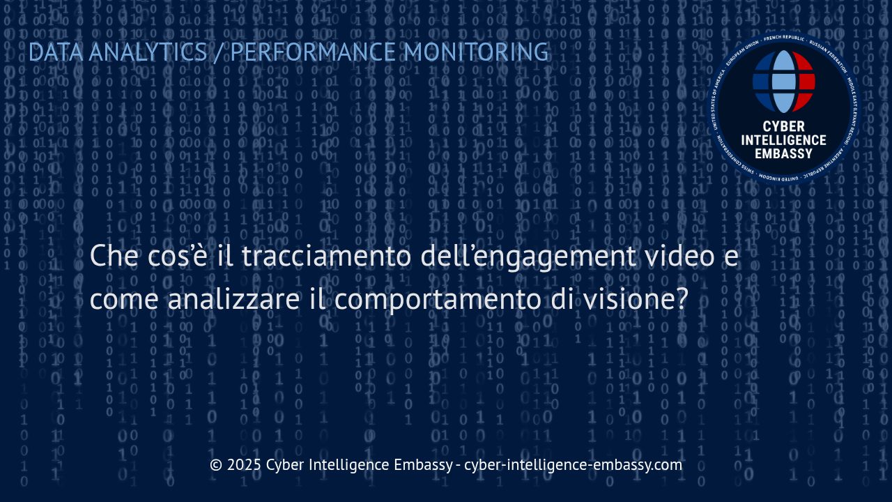 Analisi dell'Engagement Video: Strategie e Strumenti per Comprendere il Comportamento di Visione