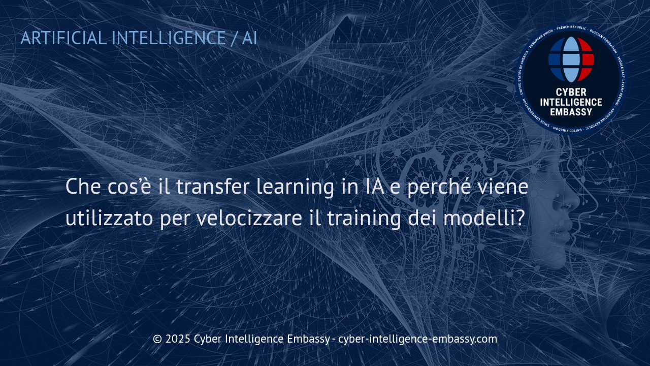 Transfer Learning: Accelerare l'Apprendimento dell'Intelligenza Artificiale nel Business Moderno