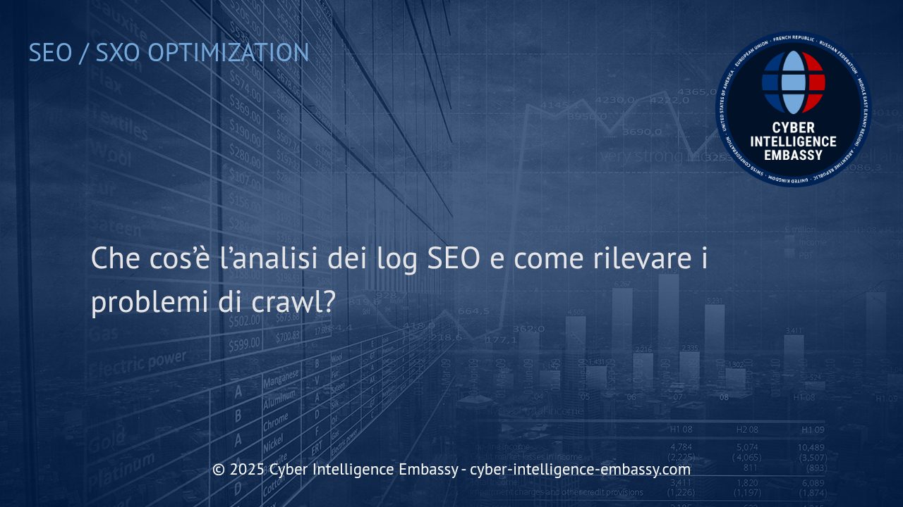 Analisi dei Log SEO: Come Ottimizzare la Crawlabilità del Tuo Sito Web