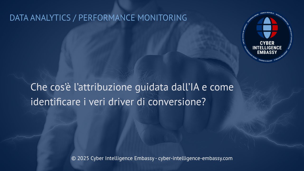 Attribuzione guidata dall'IA: Svelare i veri driver di conversione per il successo digitale