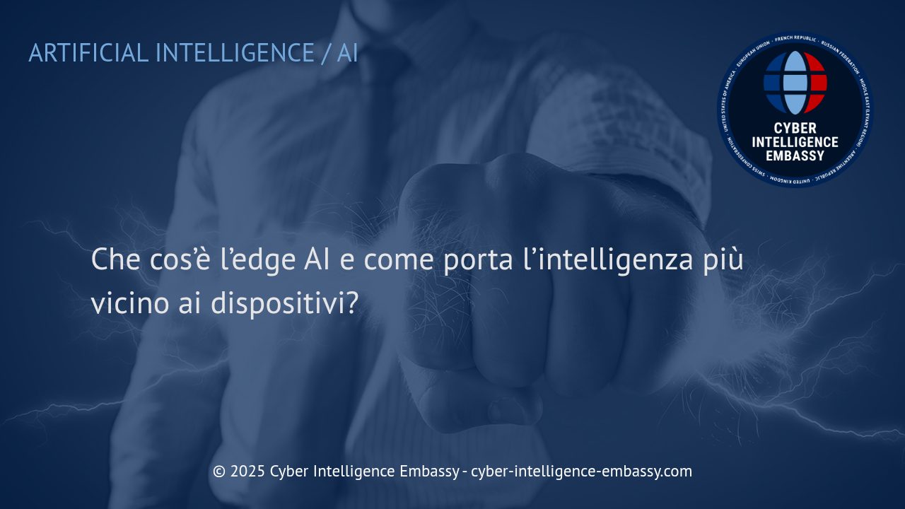 Edge AI: Come l'Intelligenza Artificiale Sta Trasformando Operatività e Sicurezza dei Dispositivi