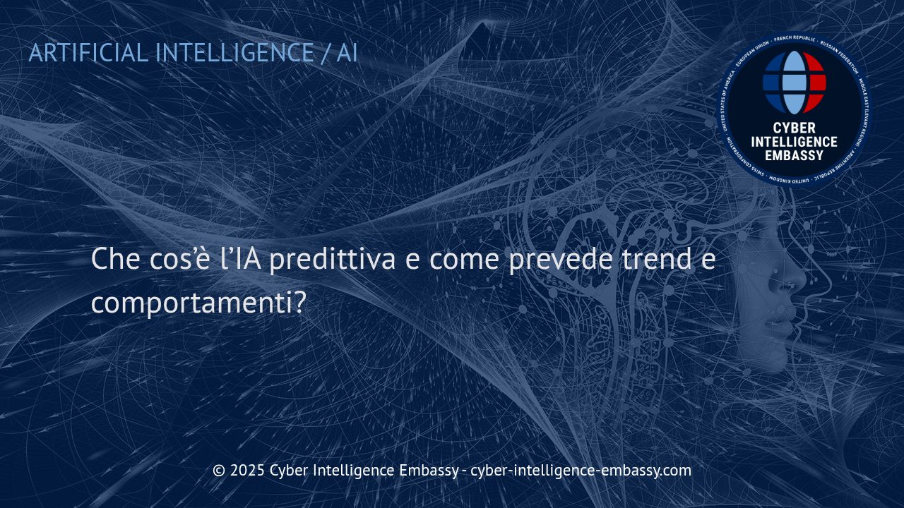 Intelligenza Artificiale Predittiva: Anticipare il Futuro per Prendere Decisioni Strategiche