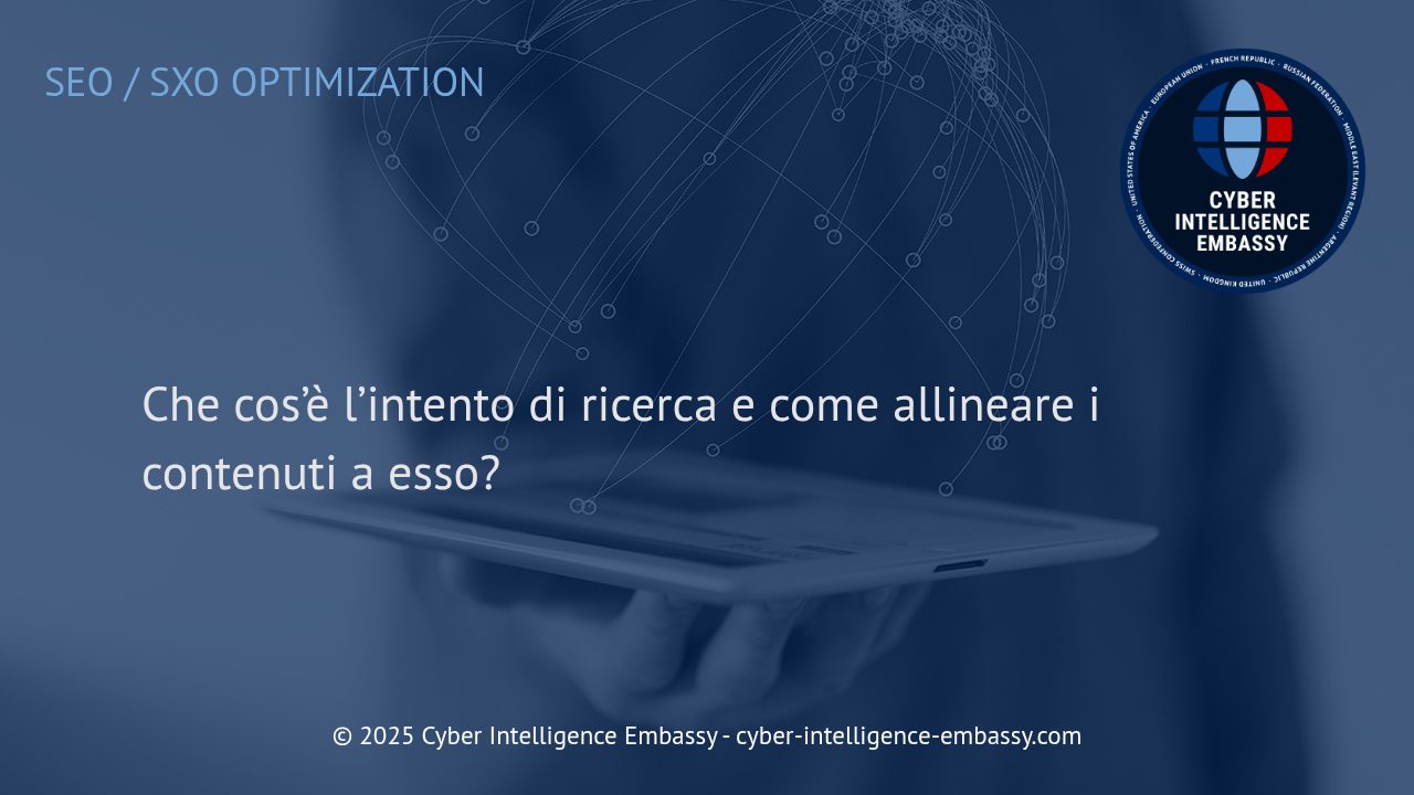 Strategie Avanzate per Allineare i Contenuti all'Intento di Ricerca