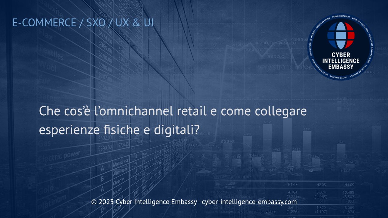 Omnichannel Retail: Guidare il Futuro dell'Esperienza Cliente tra Fisico e Digitale