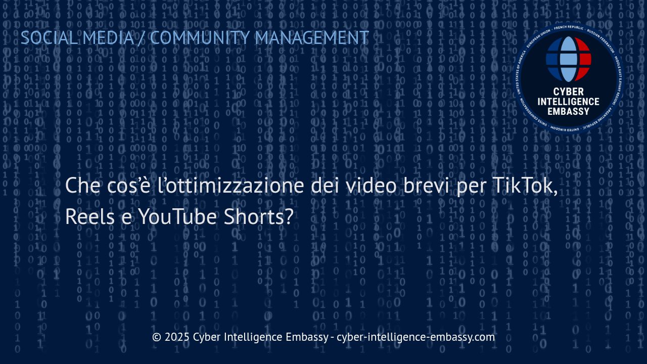 Strategie Efficaci per l'Ottimizzazione dei Video Brevi su TikTok, Reels e YouTube Shorts