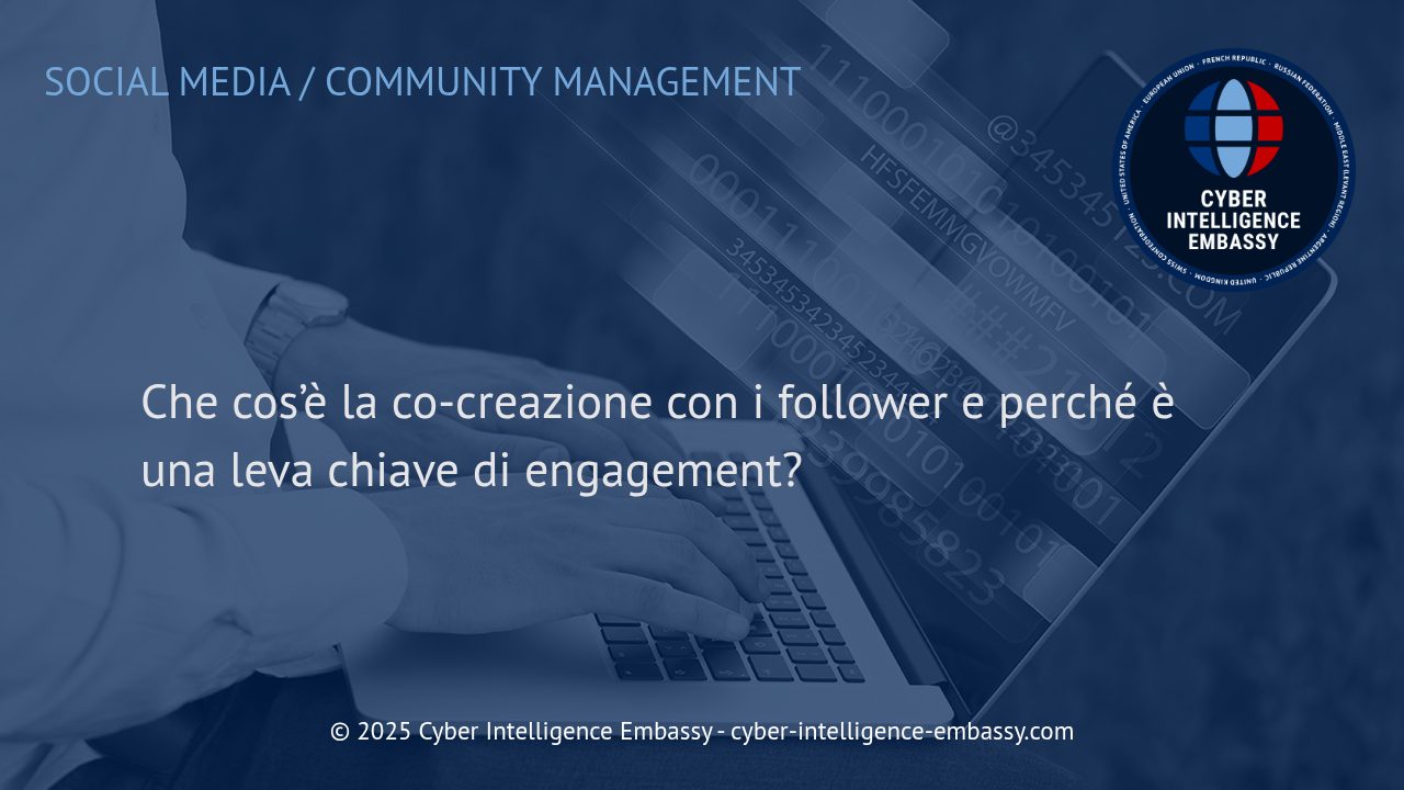 Co-creazione con i follower: il nuovo paradigma per l'engagement digitale