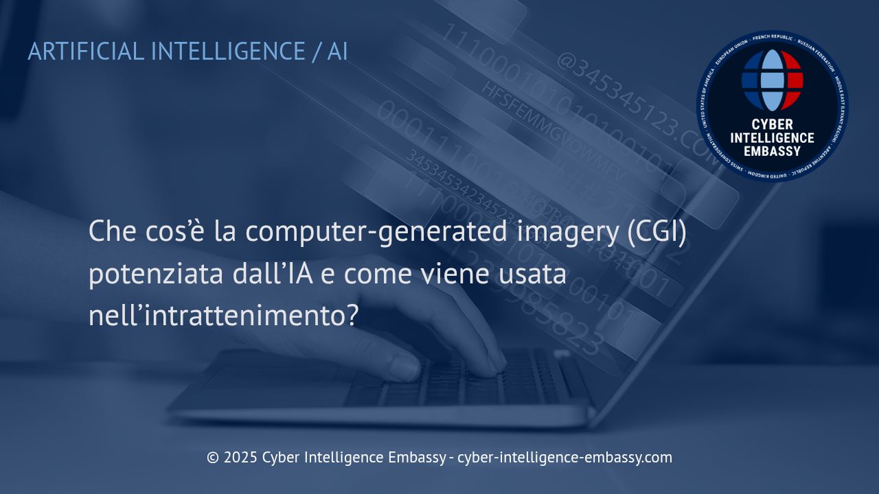 L'impatto della CGI potenziata dall'Intelligenza Artificiale nell'industria dell'intrattenimento