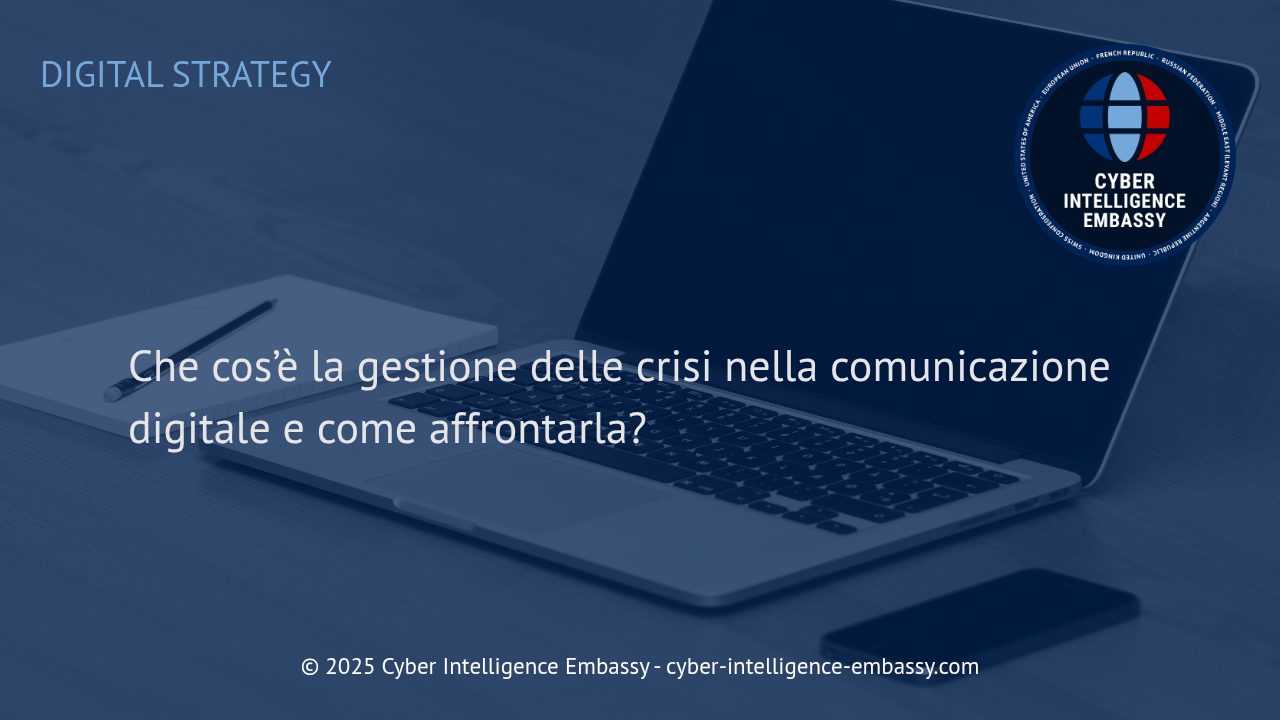 Gestione delle Crisi nella Comunicazione Digitale: Strategie e Best Practice per le Aziende