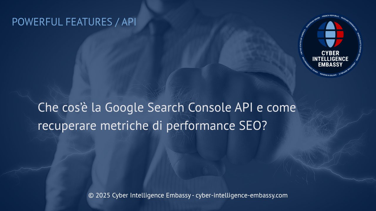 Come Sfruttare la Google Search Console API per Analizzare le Performance SEO Aziendali