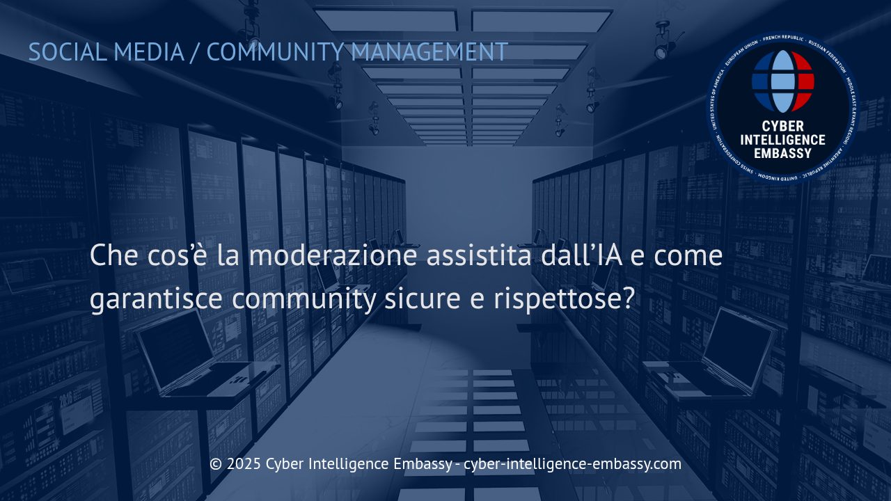 La Moderazione Assistita dall'IA: Proteggere le Community Digitali con Soluzioni Innovative