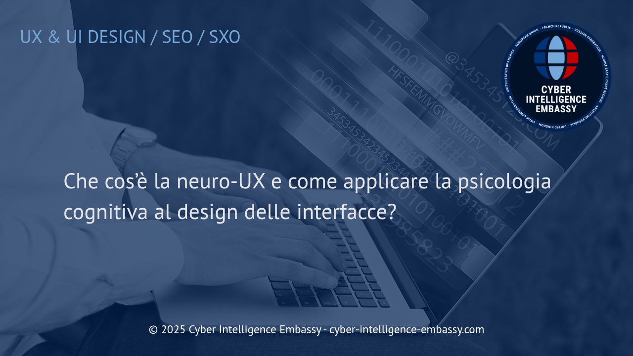 Neuro-UX: Integrare la Psicologia Cognitiva nel Design delle Interfacce Digitali