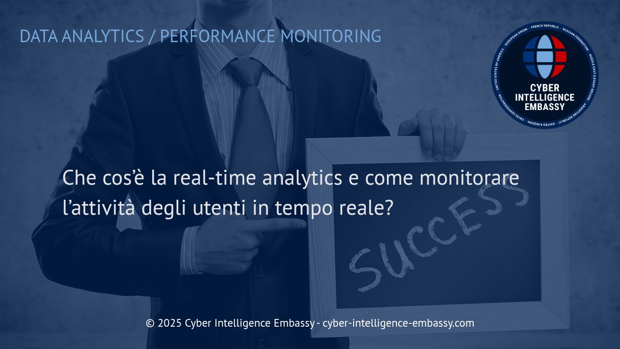 Real-Time Analytics: Il Monitoraggio Attivo e Strategico dell'Attività Utente nelle Aziende Digitali