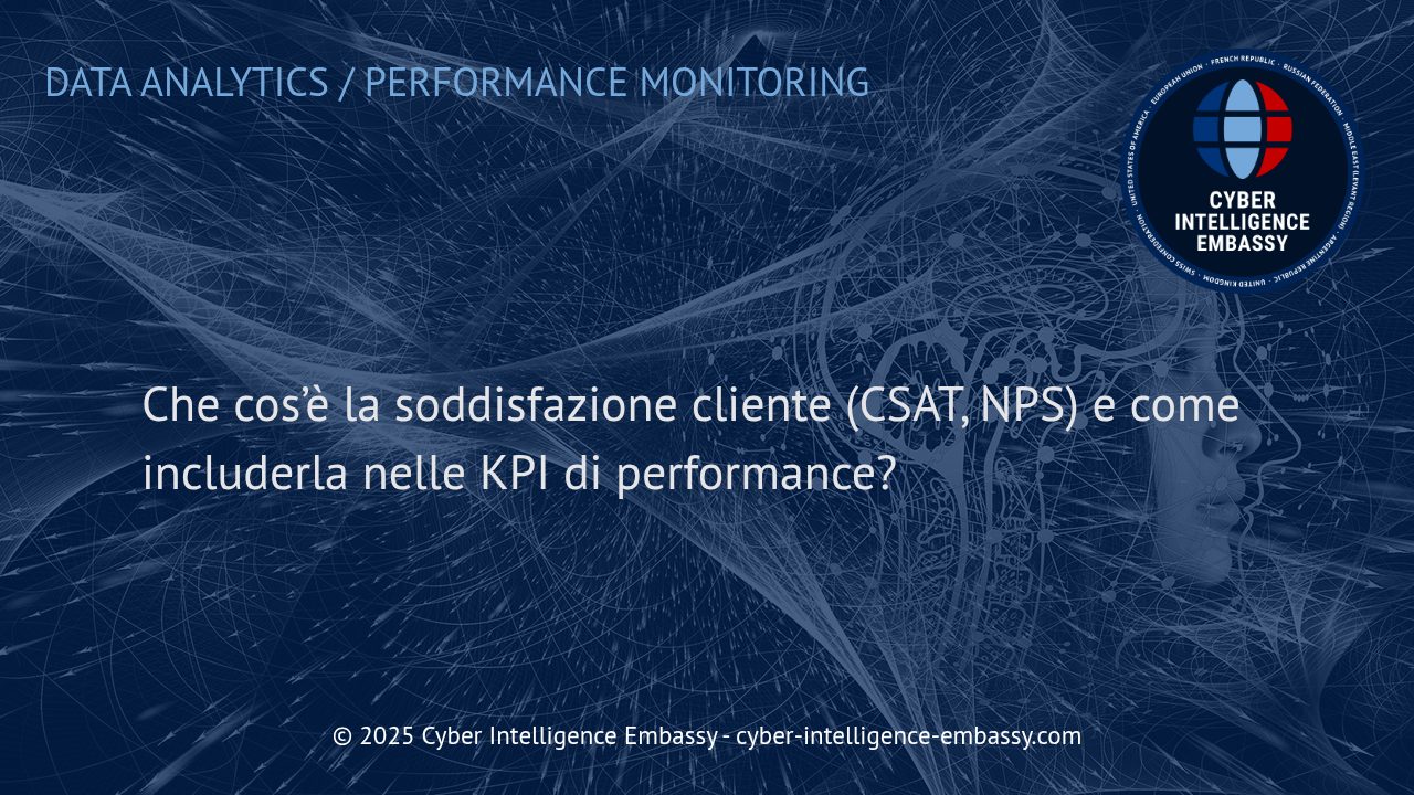 Integrare la Soddisfazione Cliente (CSAT, NPS) nelle KPI di Performance Aziendale