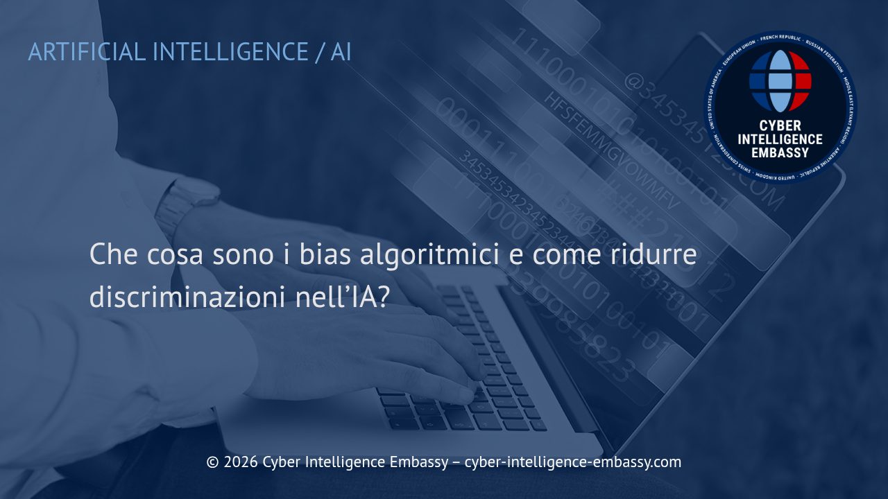 Che cosa sono i bias algoritmici e come ridurre discriminazioni nell’IA?