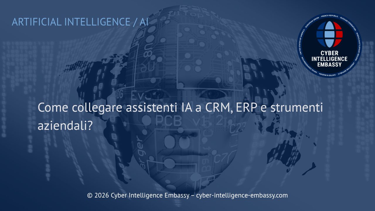 Come collegare assistenti IA a CRM, ERP e strumenti aziendali?