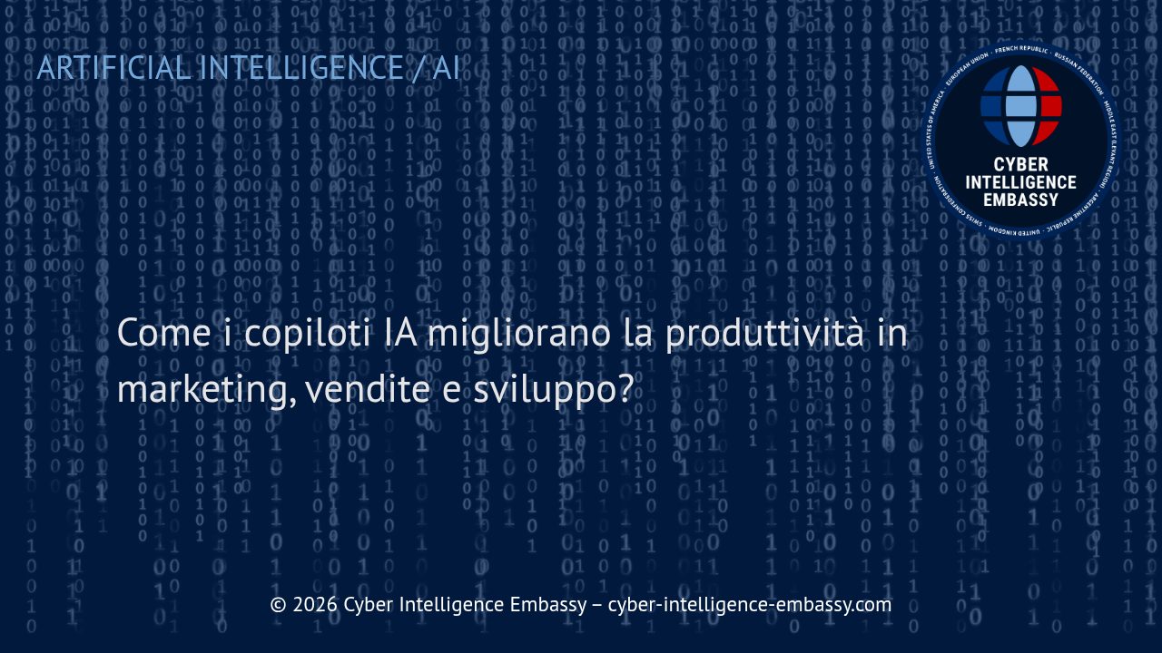 Come i copiloti IA migliorano la produttività in marketing, vendite e sviluppo?