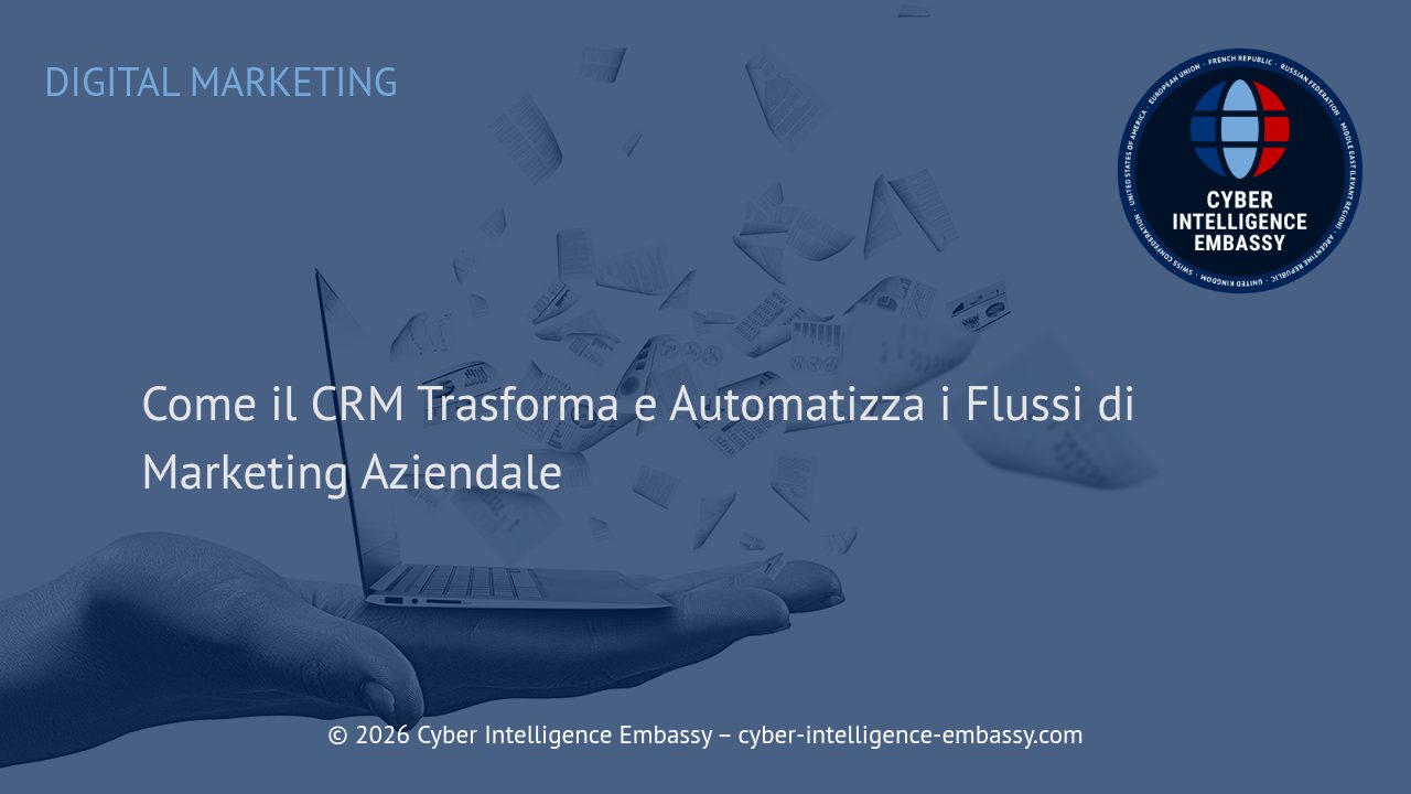 Come il CRM Trasforma e Automatizza i Flussi di Marketing Aziendale