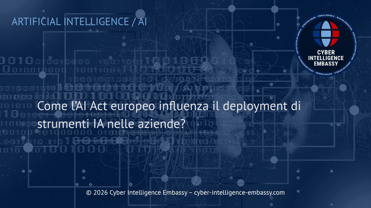 Come l’AI Act europeo influenza il deployment di strumenti IA nelle aziende?