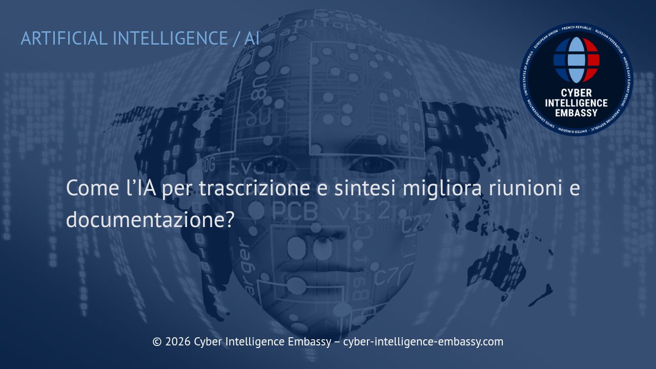 Come l’IA per trascrizione e sintesi migliora riunioni e documentazione?