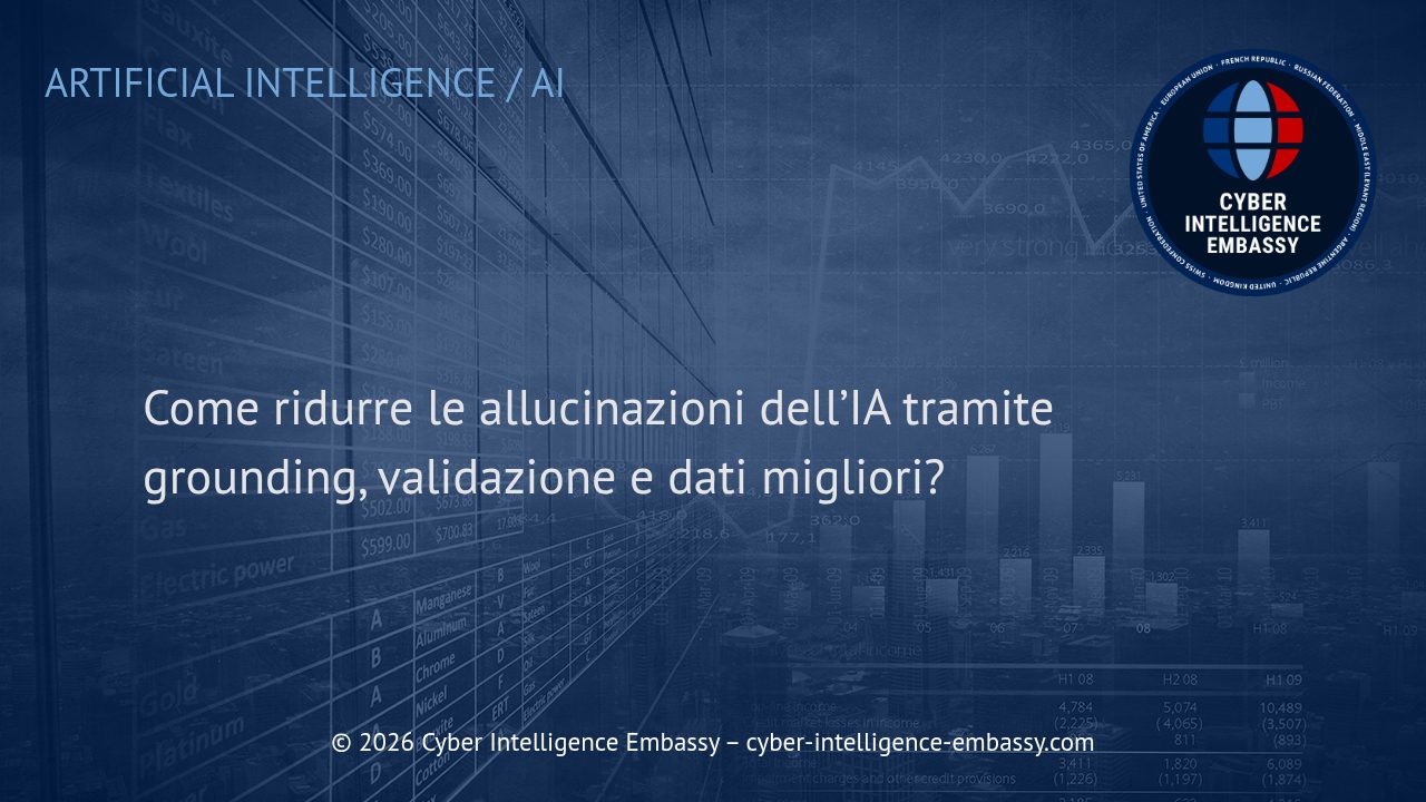 Come ridurre le allucinazioni dell’IA tramite grounding, validazione e dati migliori?