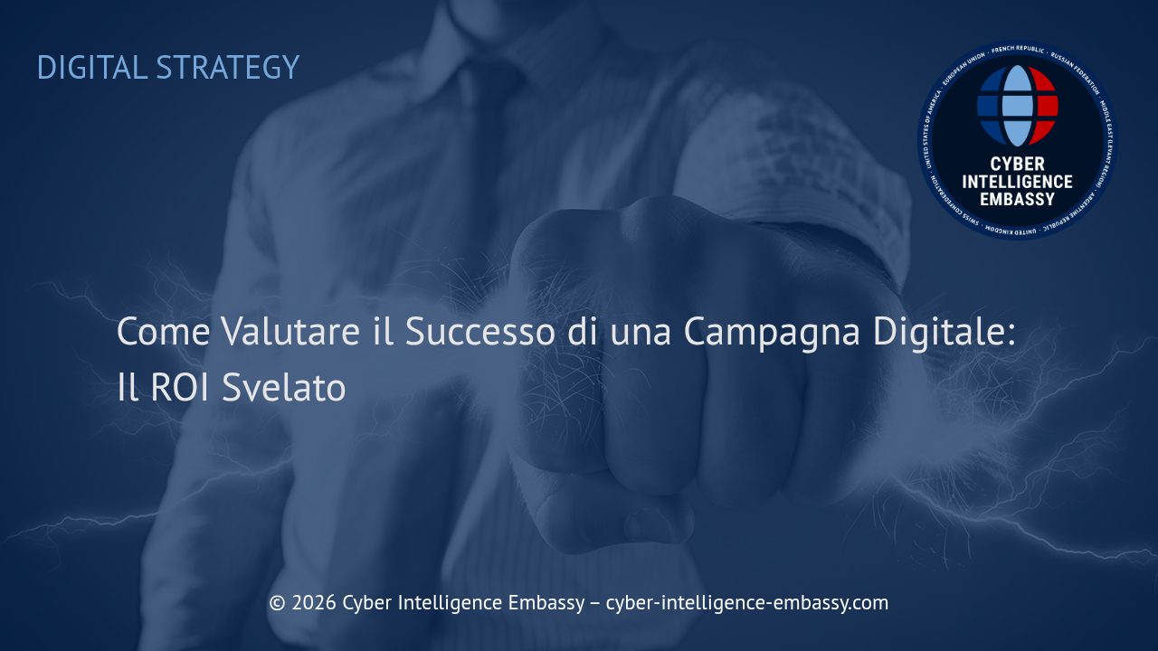 Come Valutare il Successo di una Campagna Digitale: Il ROI Svelato