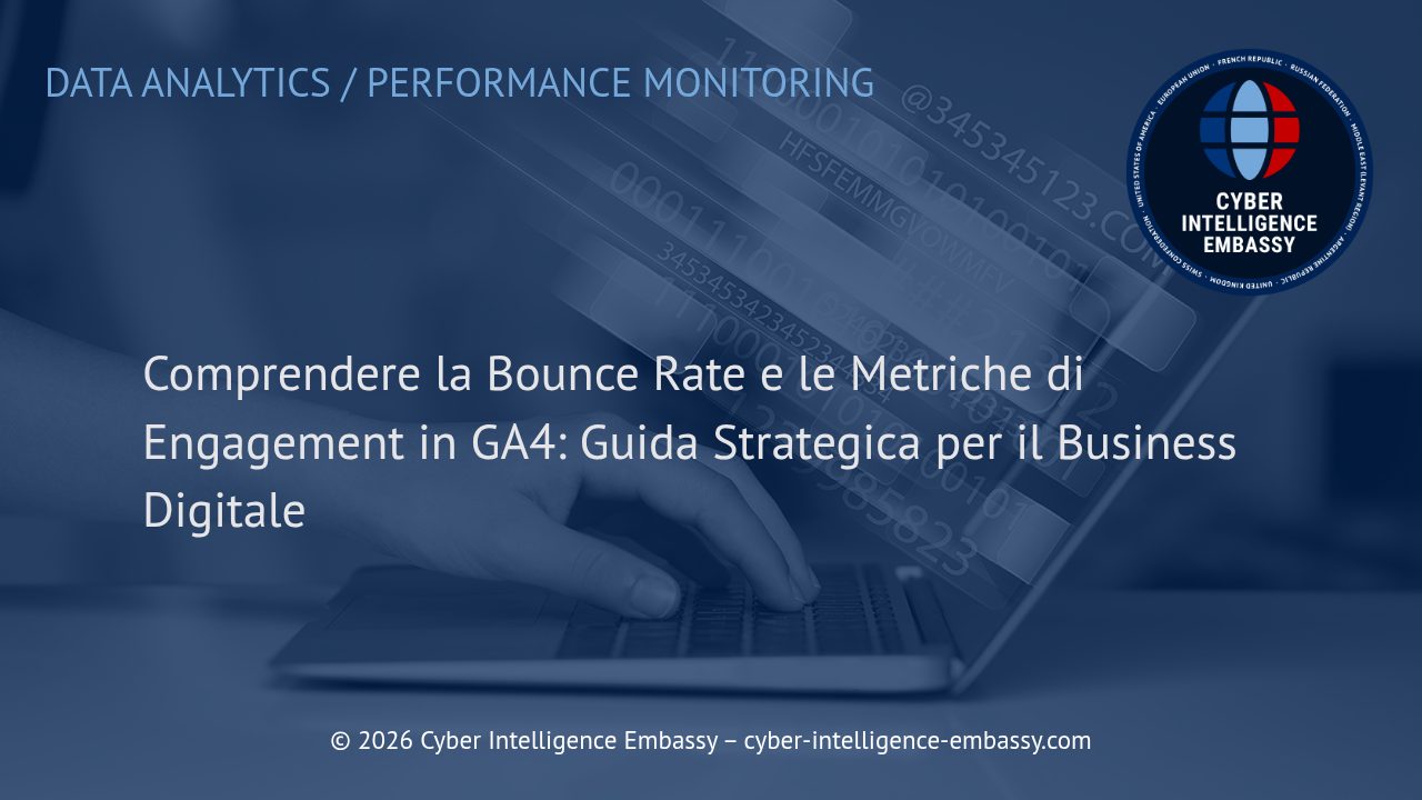 Comprendere la Bounce Rate e le Metriche di Engagement in GA4: Guida Strategica per il Business Digitale