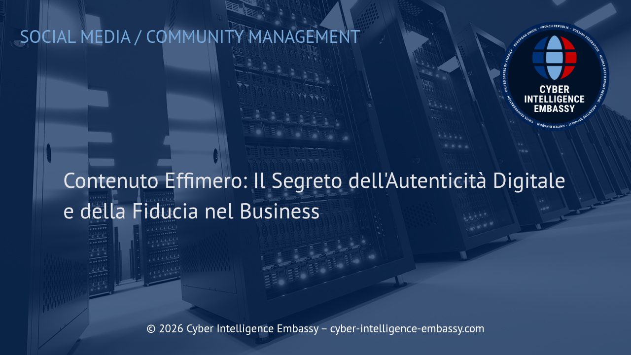 Contenuto Effimero: Il Segreto dell'Autenticità Digitale e della Fiducia nel Business