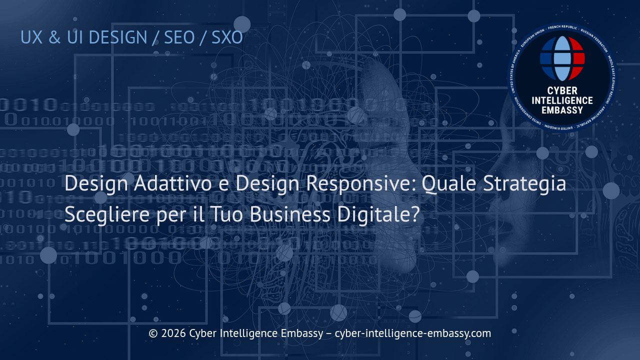 Design Adattivo e Design Responsive: Quale Strategia Scegliere per il Tuo Business Digitale?
