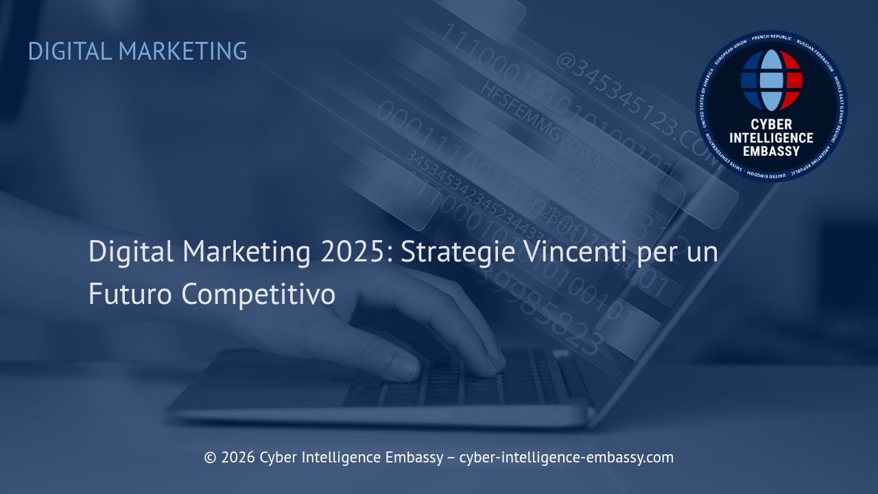 Digital Marketing 2025: Strategie Vincenti per un Futuro Competitivo