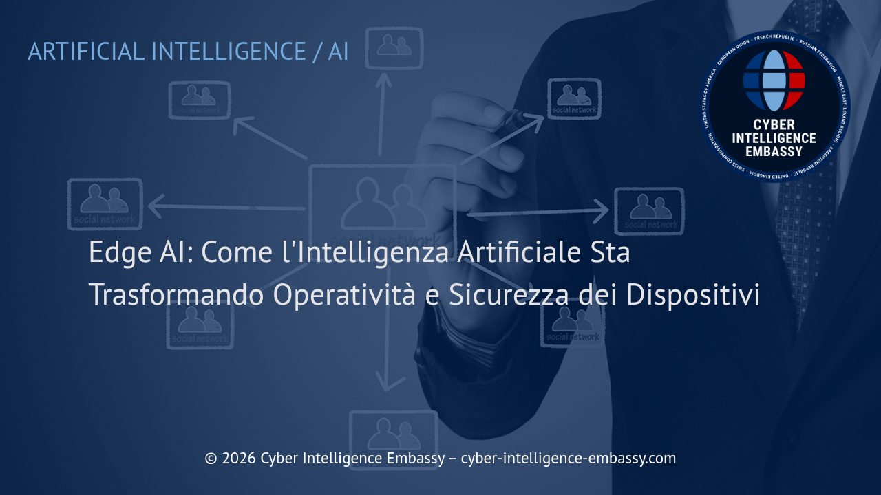 Edge AI: Come l'Intelligenza Artificiale Sta Trasformando Operatività e Sicurezza dei Dispositivi