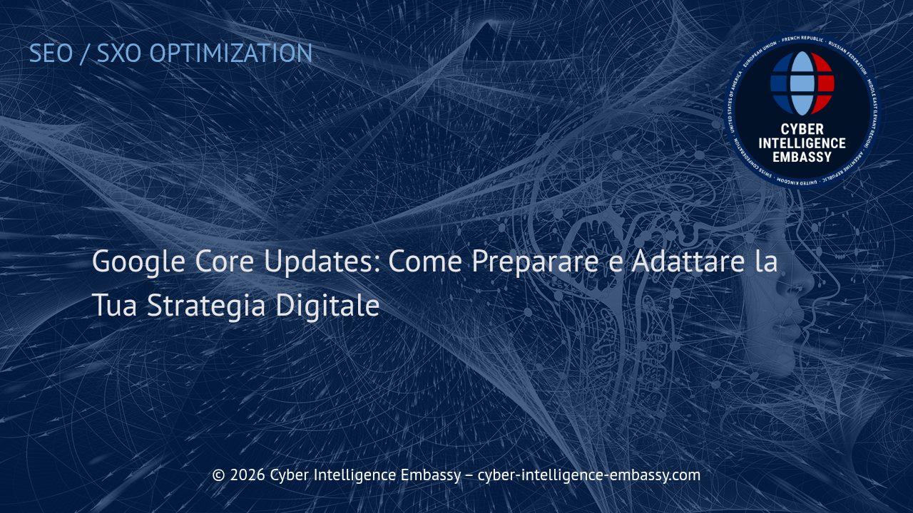 Google Core Updates: Come Preparare e Adattare la Tua Strategia Digitale