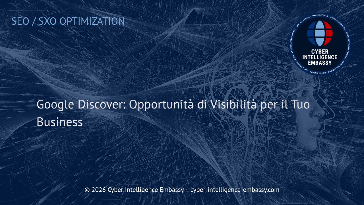 Google Discover: Opportunità di Visibilità per il Tuo Business