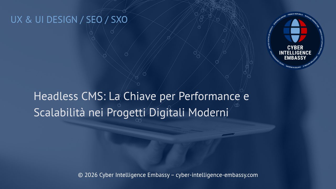 Headless CMS: La Chiave per Performance e Scalabilità nei Progetti Digitali Moderni