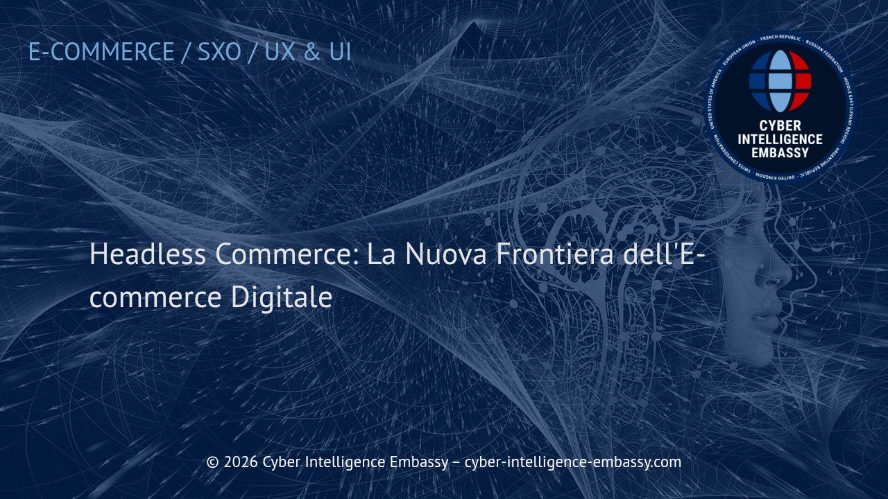 Headless Commerce: La Nuova Frontiera dell'E-commerce Digitale