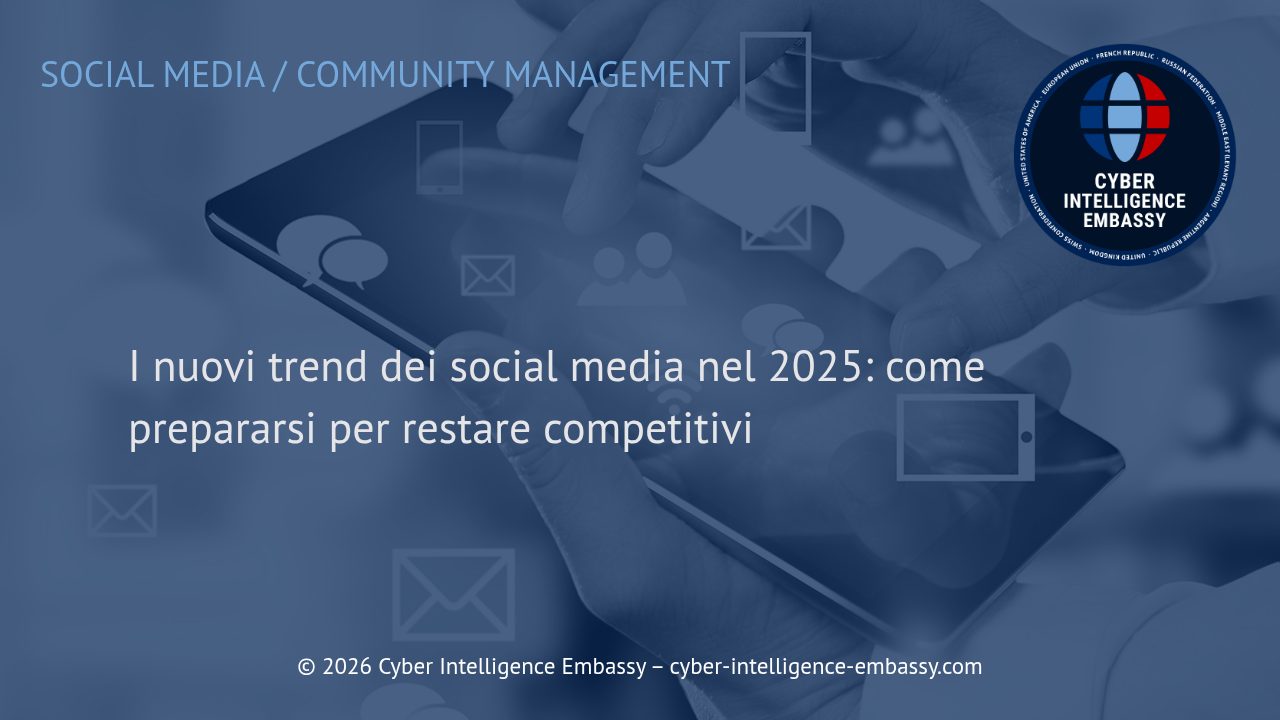 I nuovi trend dei social media nel 2025: come prepararsi per restare competitivi