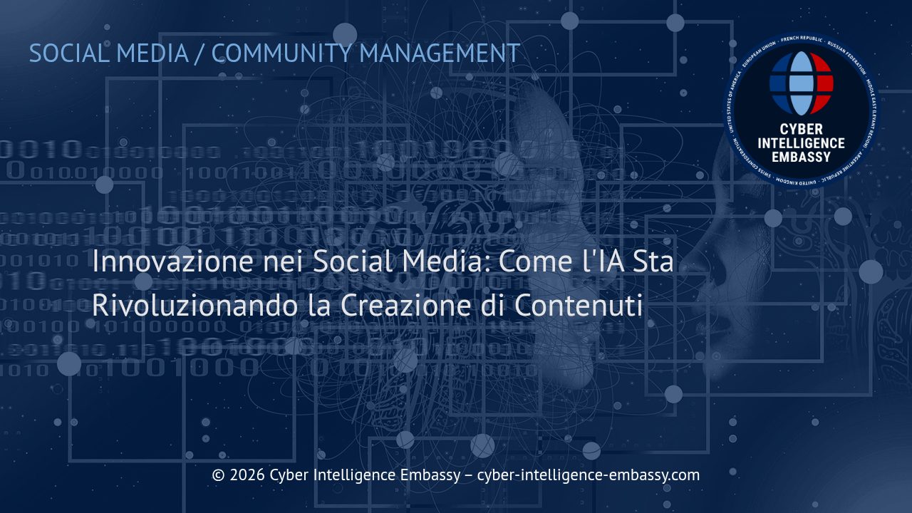 Innovazione nei Social Media: Come l'IA Sta Rivoluzionando la Creazione di Contenuti