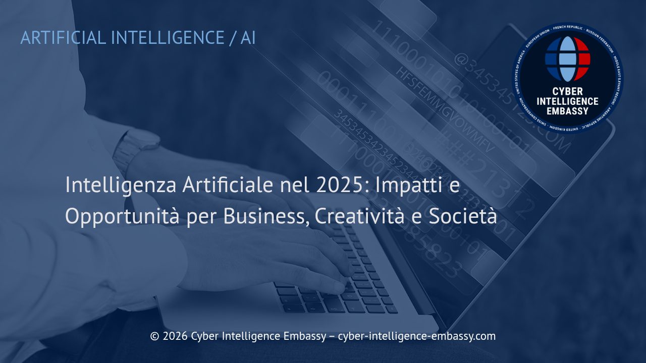 Intelligenza Artificiale nel 2025: Impatti e Opportunità per Business, Creatività e Società