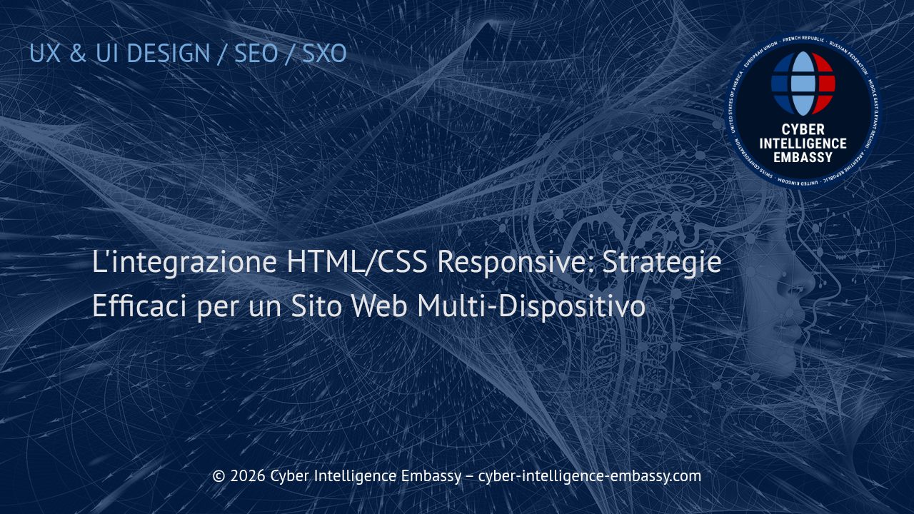 L'integrazione HTML/CSS Responsive: Strategie Efficaci per un Sito Web Multi-Dispositivo