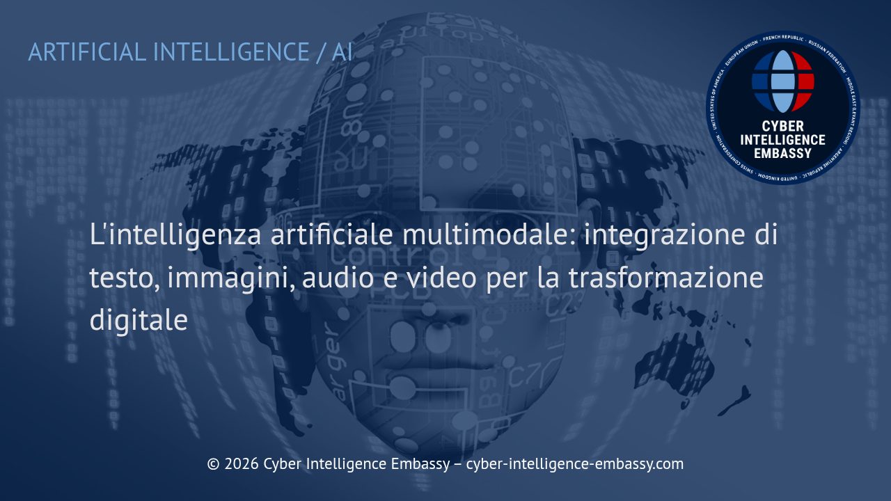 L'intelligenza artificiale multimodale: integrazione di testo, immagini, audio e video per la trasformazione digitale