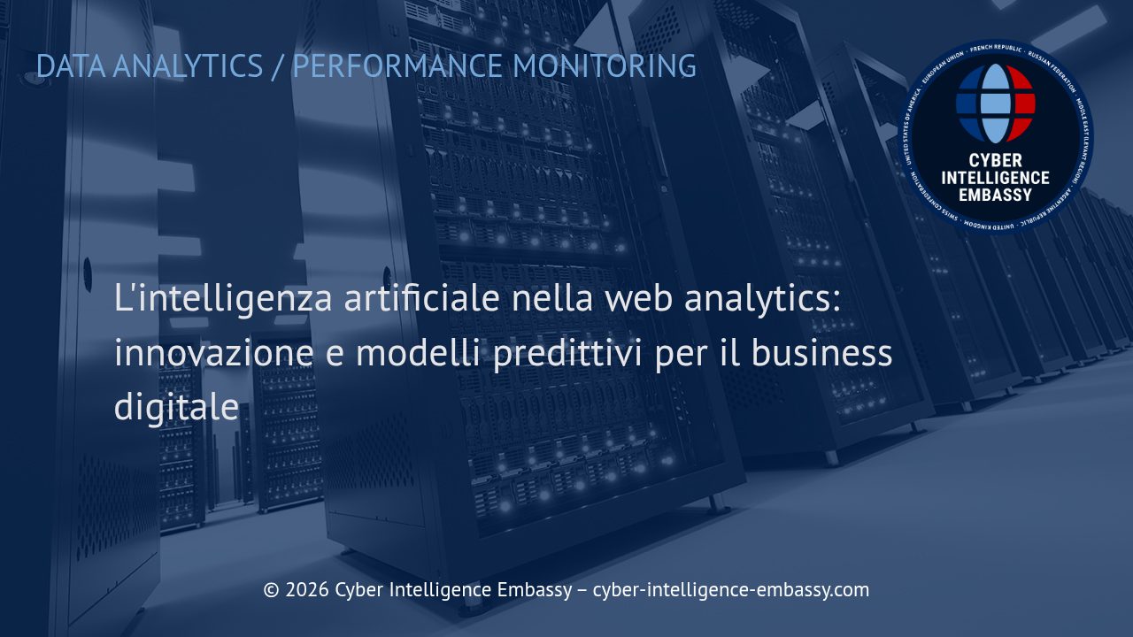L'intelligenza artificiale nella web analytics: innovazione e modelli predittivi per il business digitale