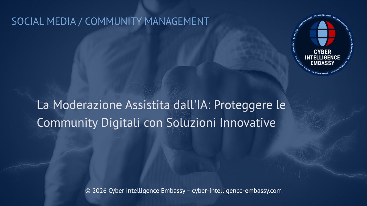 La Moderazione Assistita dall'IA: Proteggere le Community Digitali con Soluzioni Innovative