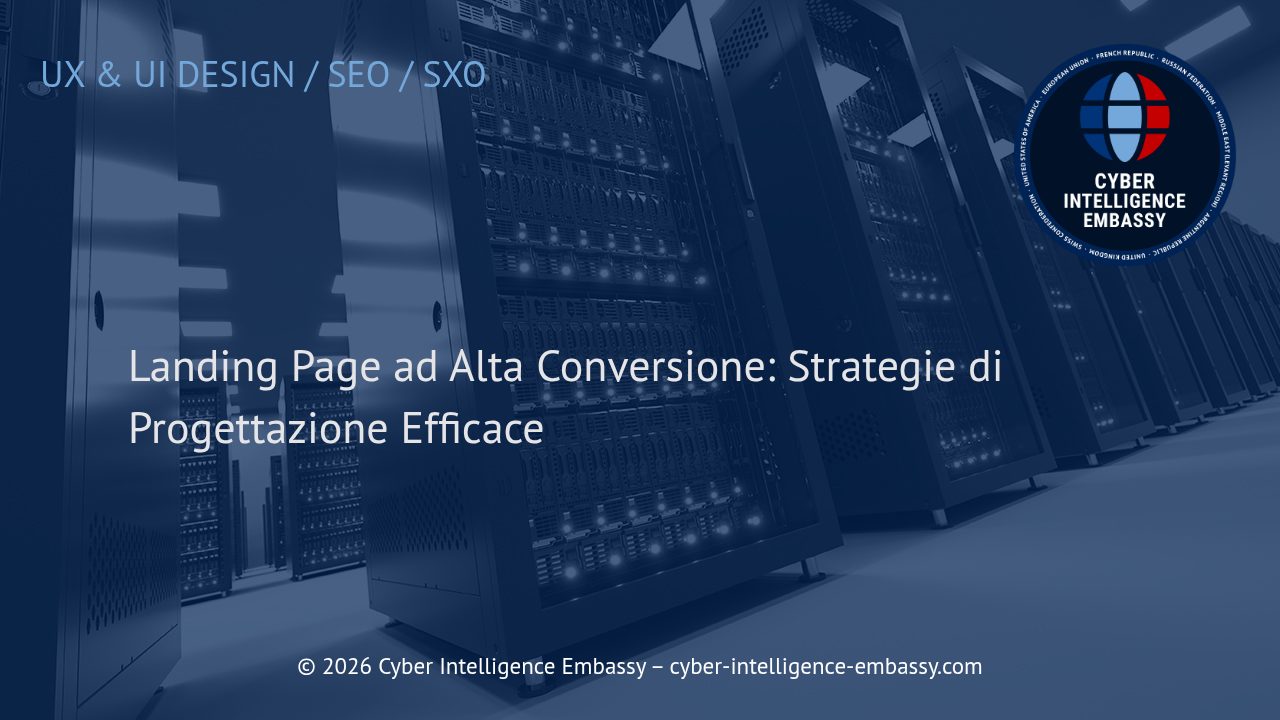 Landing Page ad Alta Conversione: Strategie di Progettazione Efficace